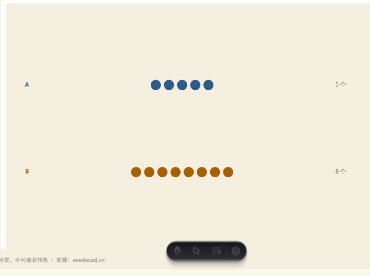 「比一比（多少·长短·高矮·轻重）」模拟器画面