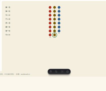 「周期问题（余数定位置）」模拟器画面